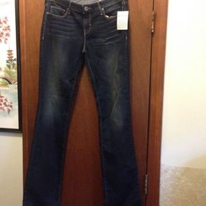 Womens Guess Grace Straight Boot Cut Jeans Size 29